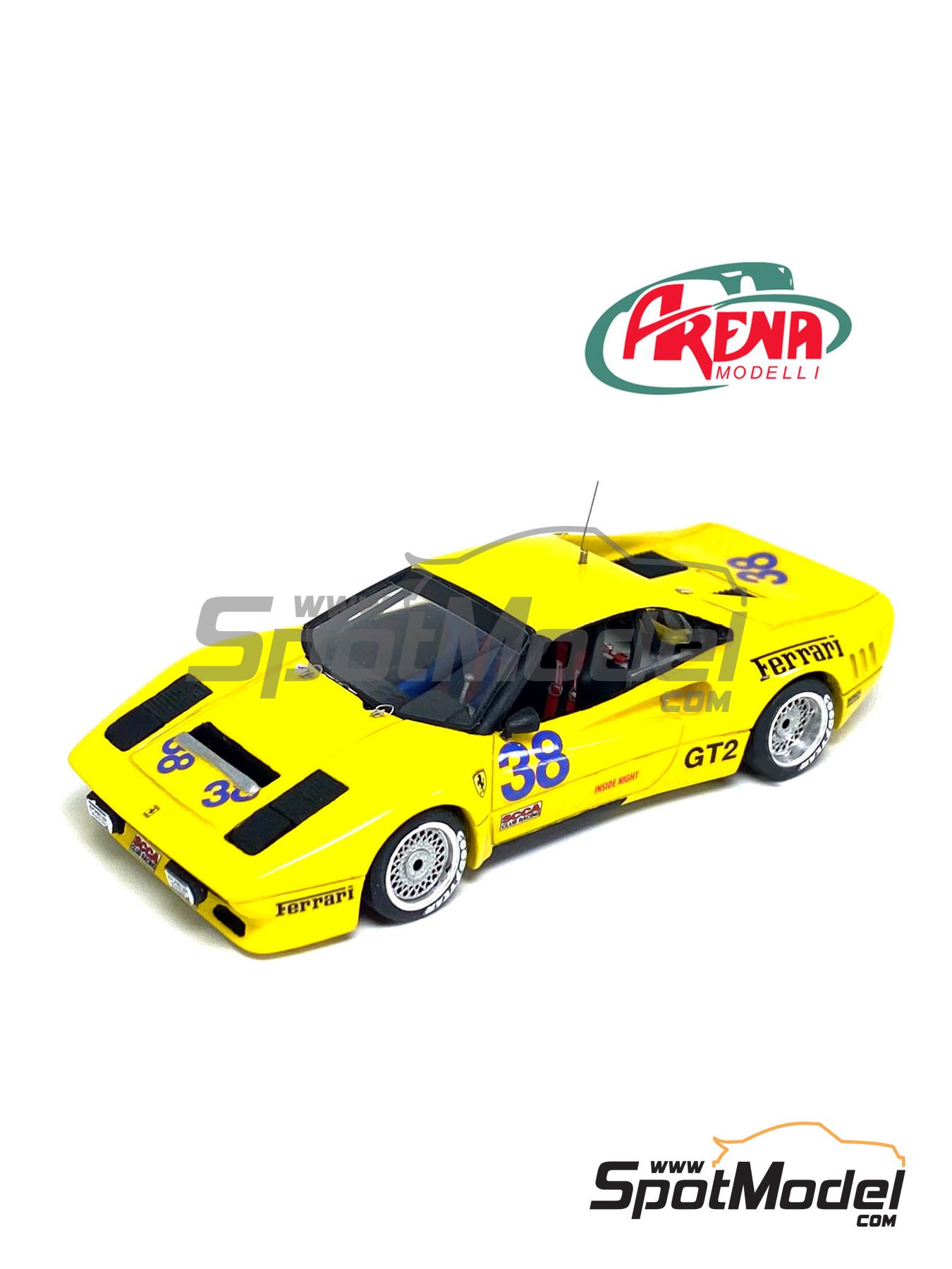 Arena Modelli ARE1249: Car scale model kit 1/43 scale - Ferrari 308 GTB #38  - SCCA Trans-American Championship 1985 (ref. ARE1249) | SpotModel